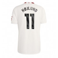 Manchester United Rasmus Hojlund #11 Kolmaspaita 2023-24 Lyhythihainen